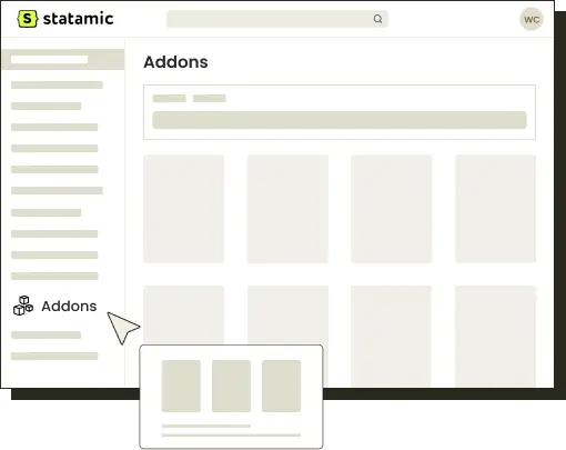 Statamic Addon Development Services – WebbyCrown Solutions