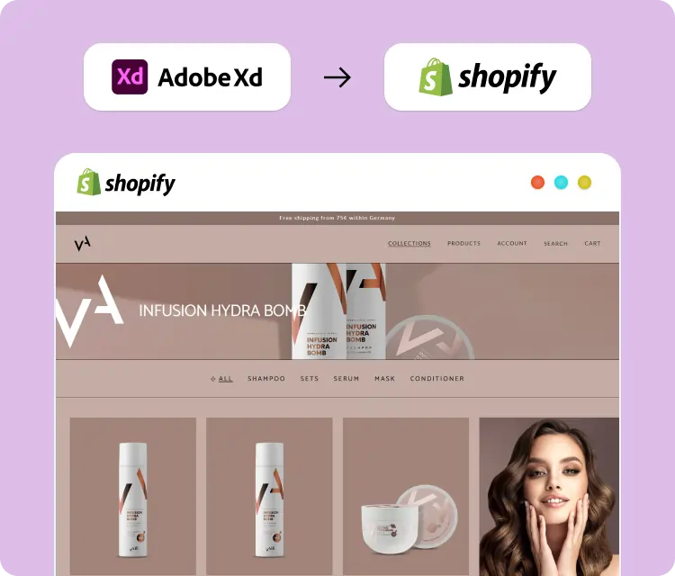 Vair Beauty — A Brand-First Shopify Store for Haircare (DACH) Vair Beauty — A Brand-First Shopify Store for Haircare (DACH)