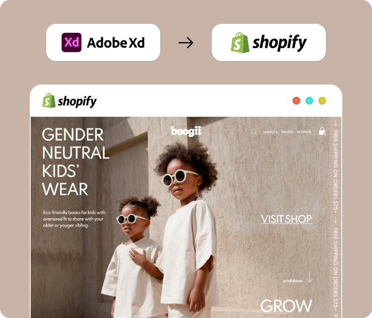 Boogii Kidz - Eco-Friendly Shopify Store for Sustainable, Gender-Neutral Brands Boogii Kidz - Eco-Friendly Shopify Store for Sustainable, Gender-Neutral Brands