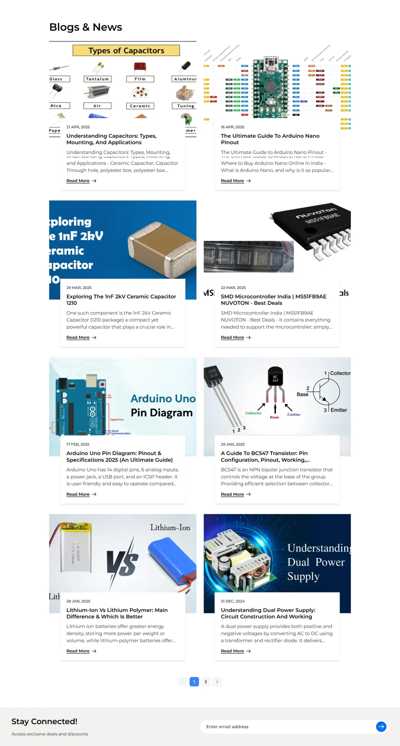 Magnificette – A Headless eCommerce Platform for Electronic Components