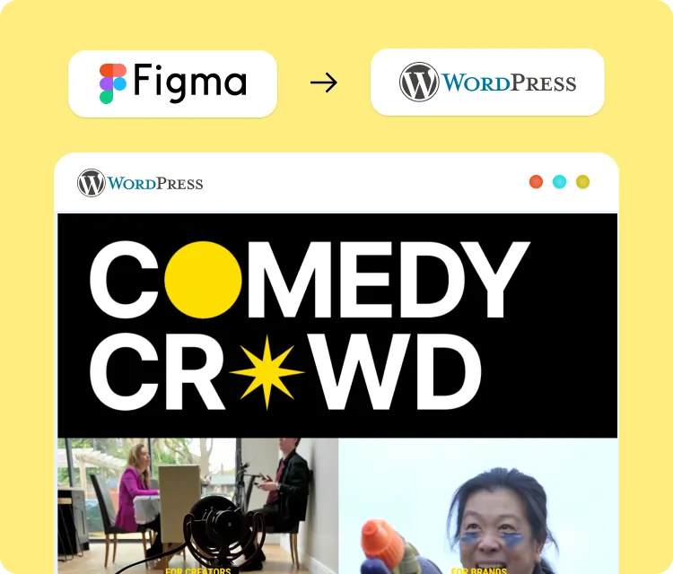 WordPress Website for Comedy Shorts & Interactive Video Showcase – The Comedy Crowd WordPress Website for Comedy Shorts & Interactive Video Showcase – The Comedy Crowd