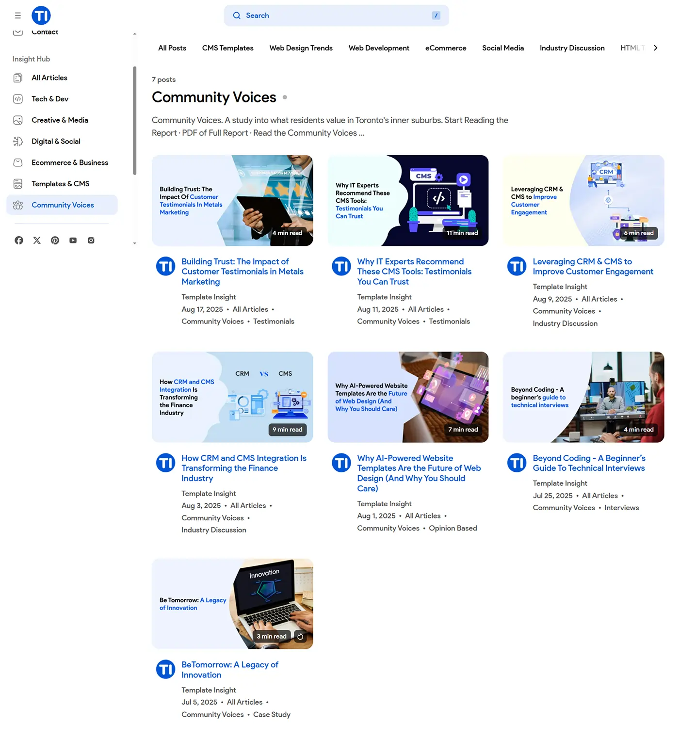 Best Ghost Blogging Platform Website for IT Industry Publishing — Template Insight