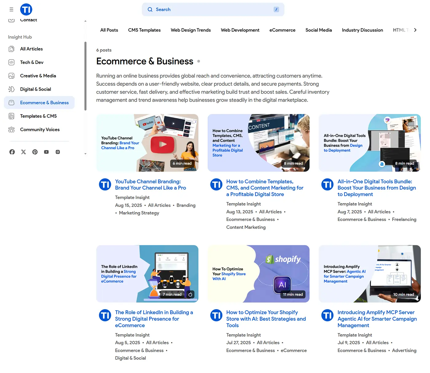 Best Ghost Blogging Platform Website for IT Industry Publishing — Template Insight