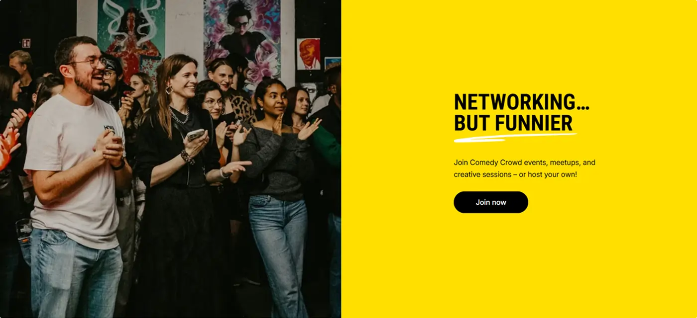 WordPress Website for Comedy Shorts & Interactive Video Showcase – The Comedy Crowd