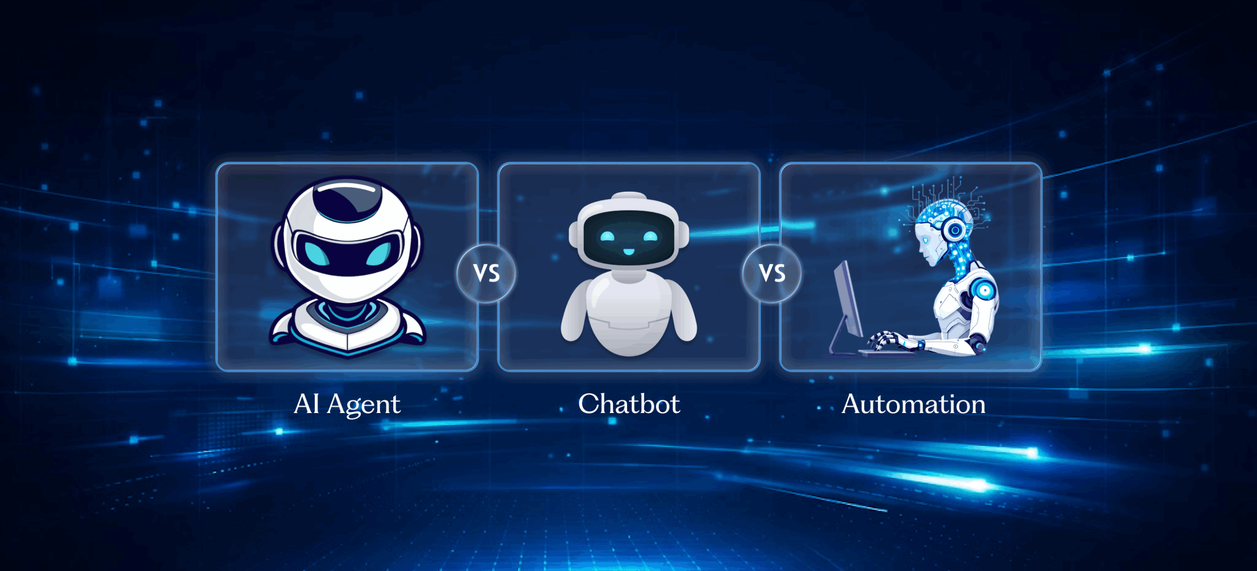 AI Agent vs Chatbot vs Automation (2026): Decision Guide + Use Cases
