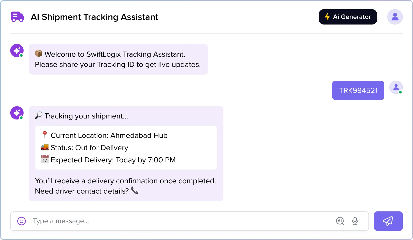 Logistics