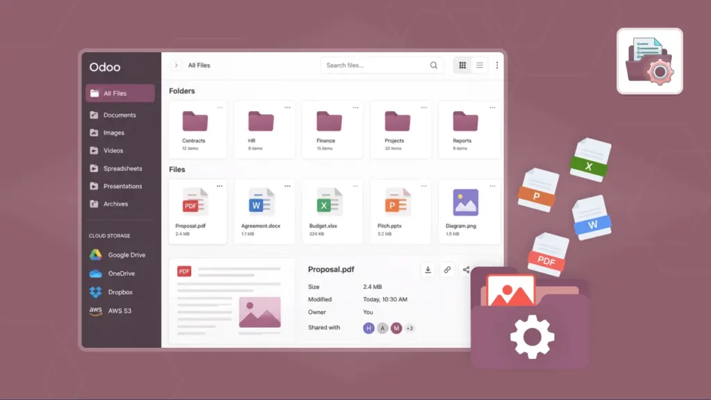 Odoo Document Management Cloud Sync Guide for Odoo