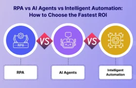 RPA vs AI Agents vs Intelligent Automation: How to Choose the Fastest ROI