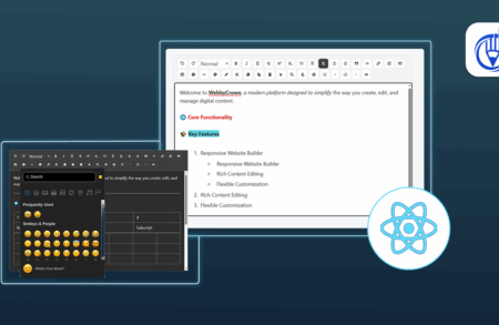 React Advanced Rich Text Editor