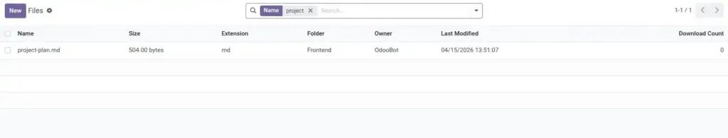 Search & Filters (Saved Filters / Quick Filters)