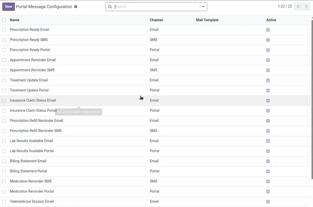 Communications & Templates