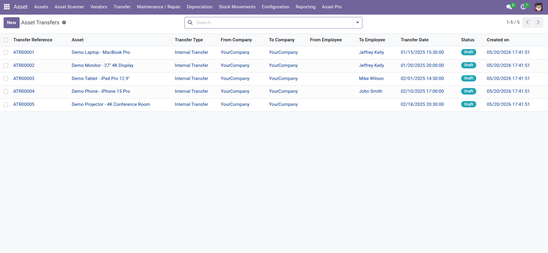 Odoo Asset Management Module for Asset Tracking, Depreciation & Maintenance Odoo Asset Management Module for Asset Tracking, Depreciation & Maintenance