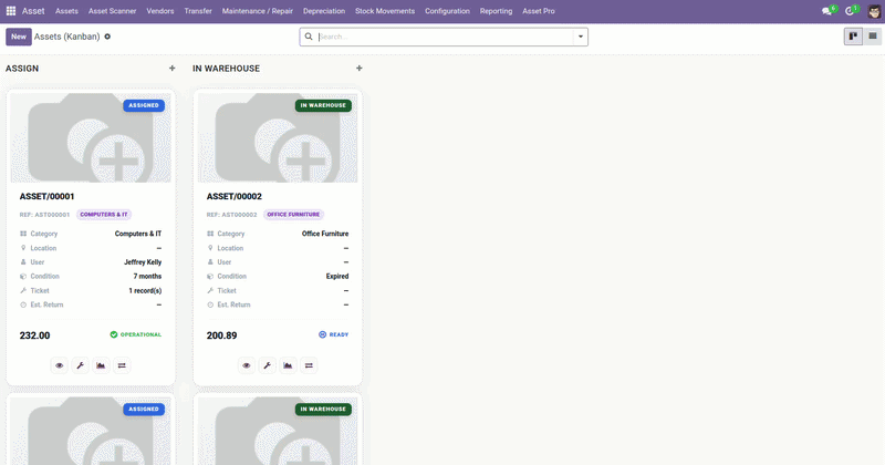 Odoo Asset Management Module for Asset Tracking, Depreciation & Maintenance Odoo Asset Management Module for Asset Tracking, Depreciation & Maintenance