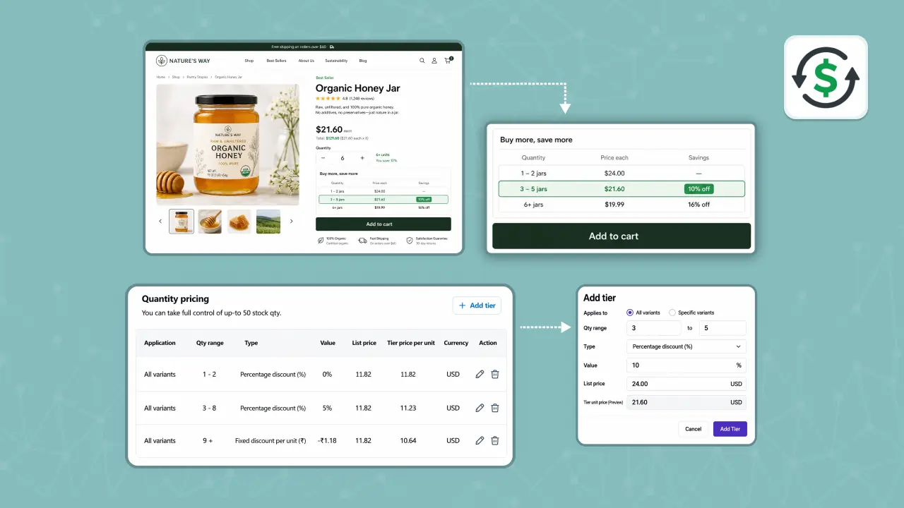 Medusa Quantity Pricing Guide: Create Tiered, Volume and B2B Prices
