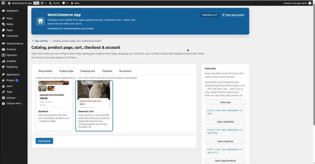 Product Pages