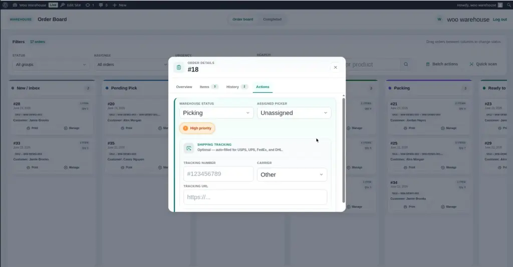 Shipping & Tracking