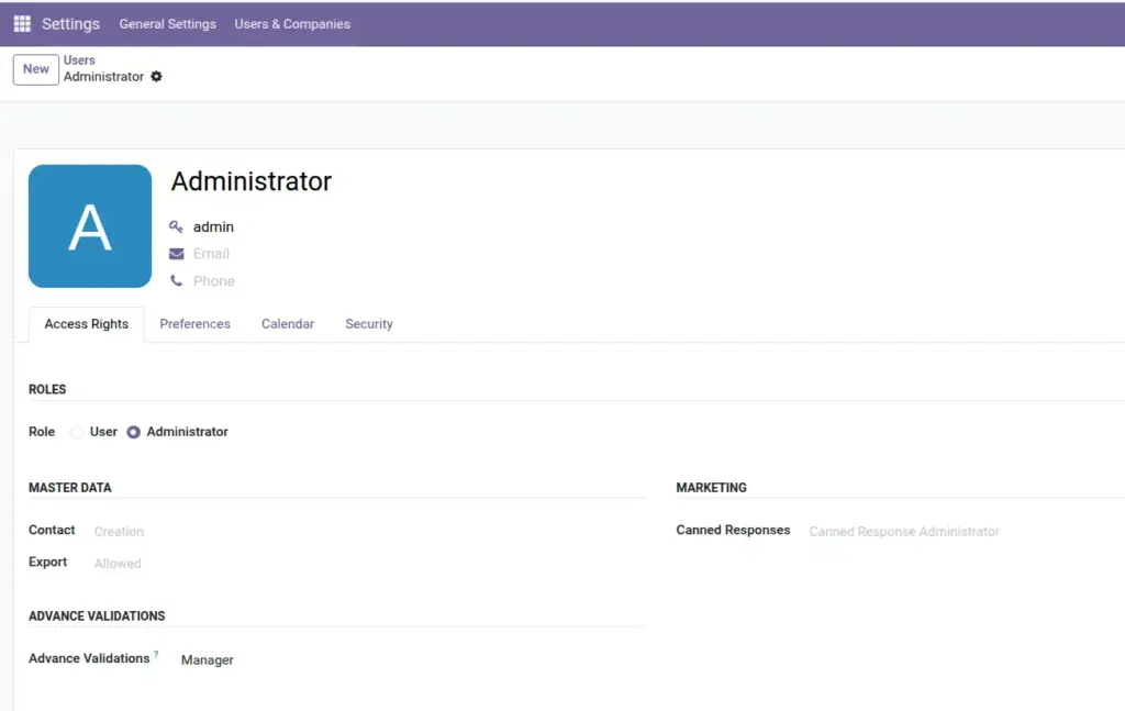User Roles & Permissions