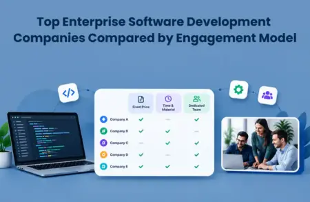 Top Enterprise Software Development Companies Compared by Engagement Model