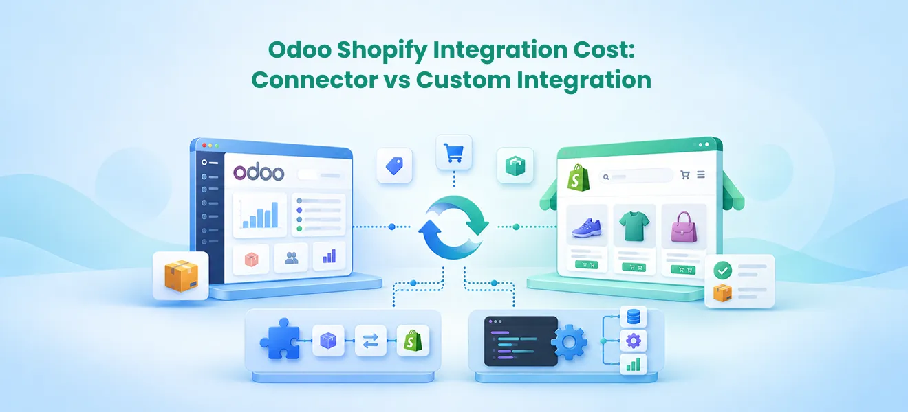 Odoo Shopify Integration Cost: Connector vs Custom Integration 